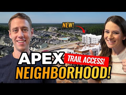 Top Apex Neighborhoods with Greenway Trail Access!