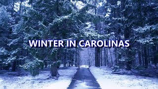 Winter In Carolinas // 4K - Cinematic - DJI Mavic 2 / GoPro 10 Footage