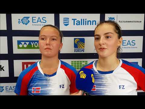 EMILIA NORBERG & SOFIA MACSALI - NORWAY #EJC18 TEAM