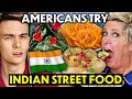 Americans Try Indian Street Food For The First Time Pav Bhaji Dahi Puri Jalebi