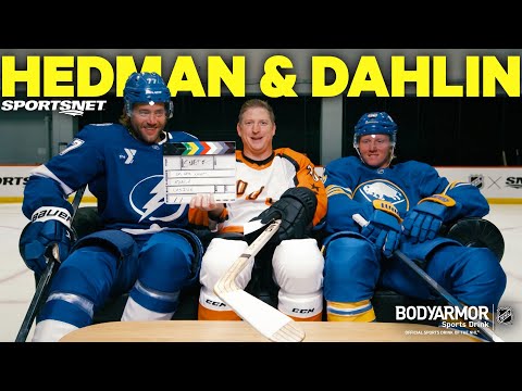 Hedman And Dahlin Snipe With A Wooden Stick | On The Couch With Colby