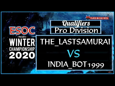 [AoE3] The_LastSamurai vs India_Bot1999 — Pro Division Qualifiers — ESOC Winter Championship