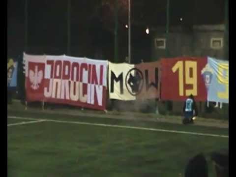 oprawa na meczu Jarota - Kibole