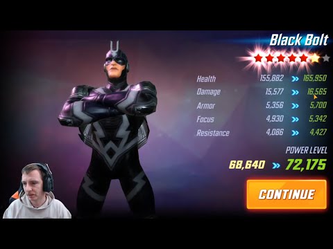Black Bolt to 6 Stars and First Look at Chaos Theory