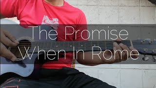 The Promise - When In Rome (1988) | Acoustic Guitar Cover with Chords