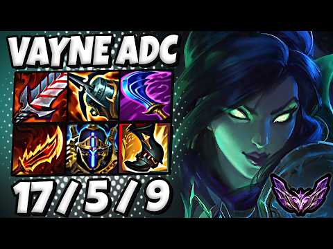 Vayne vs Kai'Sa ADC [ TripleKill ] Korea Master Patch 25.21 ✅