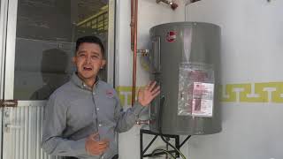 Calentador de agua de depósito eléctrico