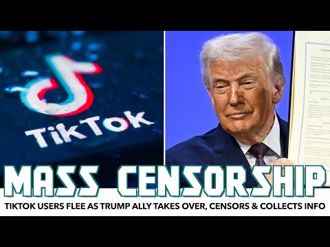 TikTok Users Flee As Trump Ally Officially Takes Over, Immediately Censors & Collects More Data
