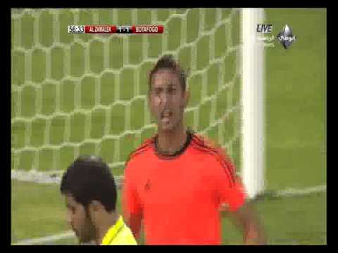 PACHU LUIZ  يسجل هدف من ركلة جزاء لـ بوتافوغو البرازيلي فى مرمي الزمالك المصري