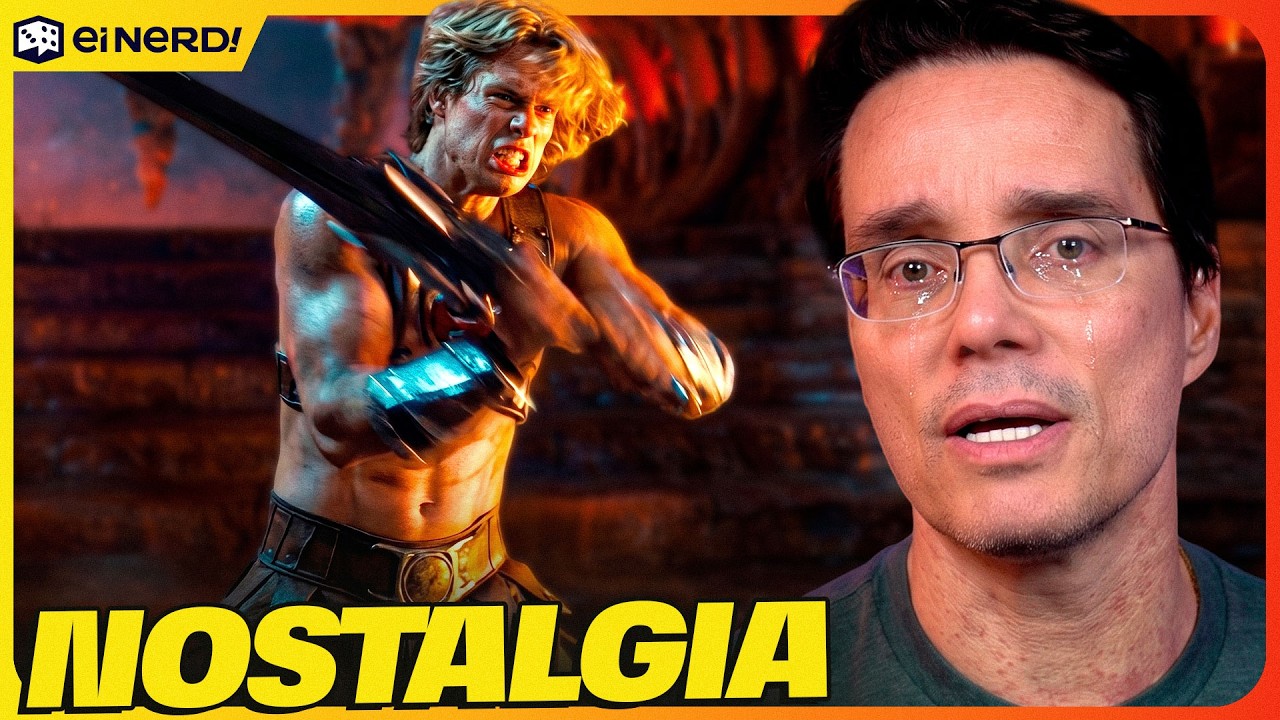 EU CHOREI VENDO O NOVO TRAILER DE HE-MAN