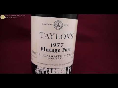 1977 Taylor's Fladgate Vintage Port