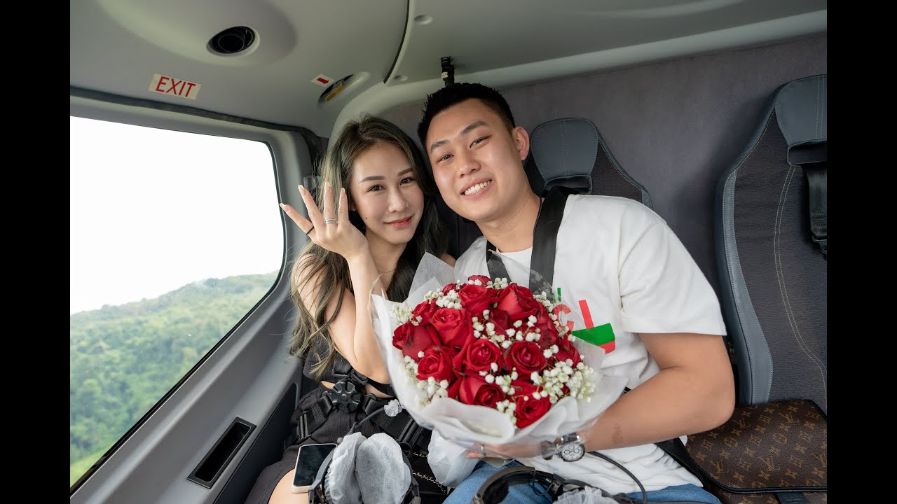 Best Helicopter Marriage Proposal in Phuket by Bespoke Experiences Thailand