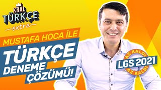 Yeni Nesil Sorularla Türkçe Deneme Çözümü Yaptık! | Mustafa Kara ile LGS 2021 Tarzı Test Çözümü