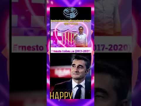 Kocha-kochan da sukai koching Barcelona daga 1997 zuwa 2022