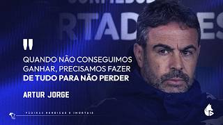 🦊🎙️ ENTREVISTA | ARTUR JORGE | UNIVERSIDAD CATÓLICA-CHI 0 X 0 CRUZEIRO