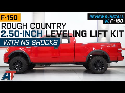 2004-2008 F150 Rough Country 2.50-Inch Leveling Lift Kit with N3 Shocks Review & Install