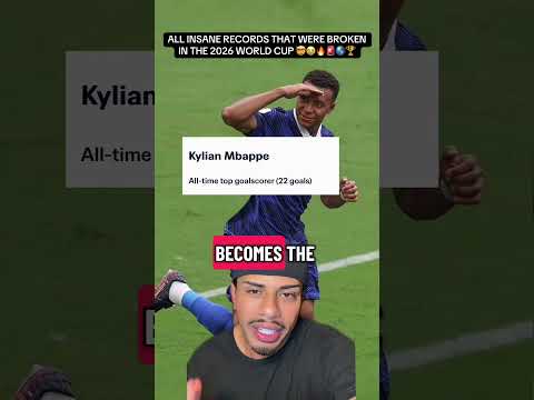 ALL INSANE RECORDS THAT WERE BROKEN IN THE 2026 WORLD CUP 🤯😭🔥🚨🌎🏆