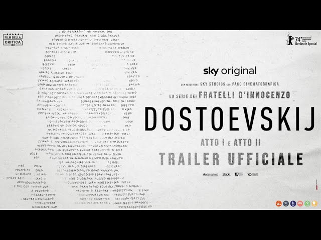 DOSTOEVSKIJ - Trailer ufficiale | DALL'11 AL 17 LUGLIO #soloalcinema
