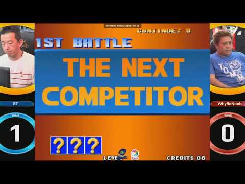 ET vs WhySoNoob - KOF '98 Neo Geo World Tour Season 2 Philippines Stop Winners Final