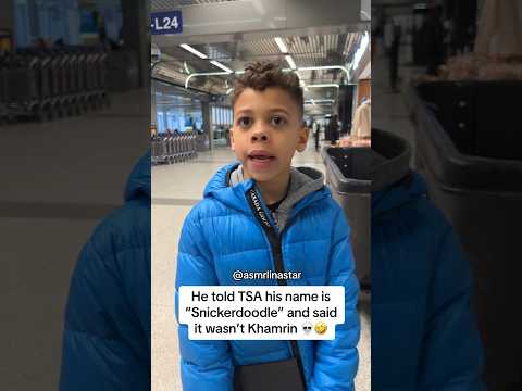 SON gets KICKED OUT of AIRPORT almost for THIS 😳😳😳