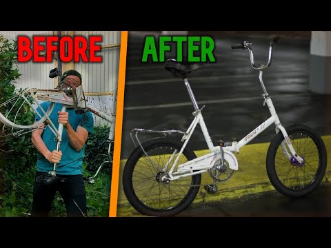 How to build a fixie from a folding bike