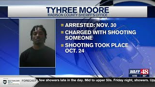Shooting suspect in Madison County Jail following six-week search