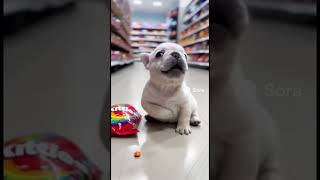 WASH. MY. BELLY. #funny #pibble#sora