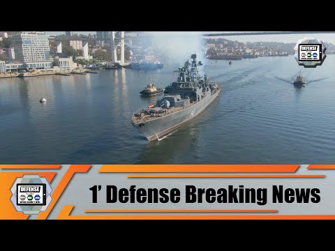 Russian Navy modernized Marshal Shaposhnikov destroyer will start sea trials in Sea of Japan Russia