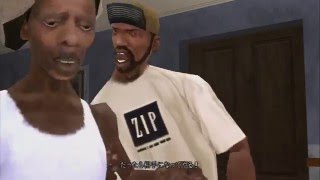 グランドセフトオートサンアンドレアス(HD) 実況プレイ【ミッション76BeatDown on B Dup】