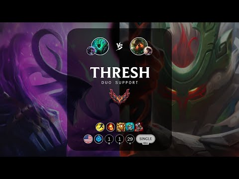 Thresh Support vs Nautilus - NA Grandmaster Patch 14.4