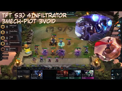4 Infiltrator Mech-Pilot Void Comp  3Star (TFT Season3)