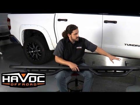 How to Install Havoc HS2 Nerf Bars on a 2014 Tundra Crew Max