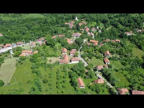 Lelese, Ținutul Pădurenilor, imagini aeriene