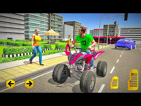 4x4 off Road ATV Quad Bike - Motocrose & Mountain climbing 3D Simulation Game। Bike Racing&Bike Game