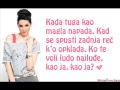Sara Jovanovic - Zauvek (Tekst na ekranu) 
