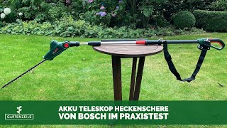 Bosch Akku Teleskop Heckenschere UniversalHedgePole 18 im Test