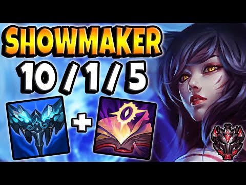 Ahri vs Zoe MID [ DK ShowMaker ] Patch 12.3 Ranked Korea ✅