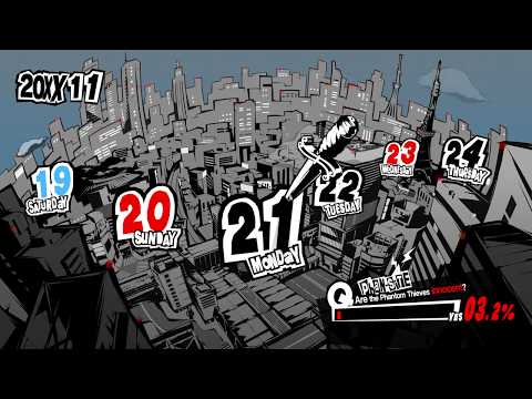PERSONA 5 Gameplay Walkthrough Part 75 - No Commentary - ENGLISH (11/21-11/23)