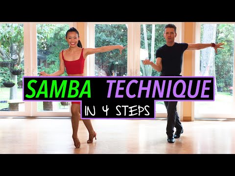 Samba Whisk - Basic step in 4 steps - PLUS Arm Styling - Dance Insanity