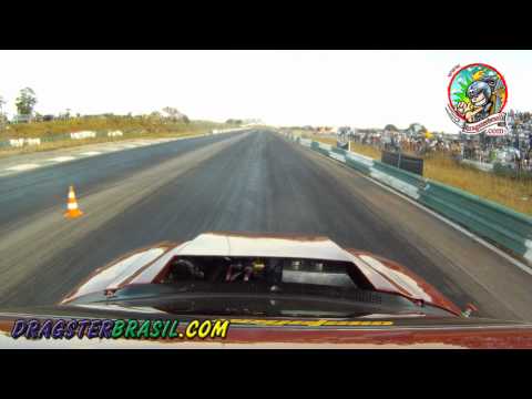 Mustang Twin turbo - Claudio Castanon - 2ª etapa Brasileiro de Arrancada 2011