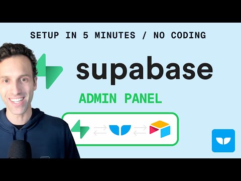 Build an admin panel for Supabase in 5 minutes (Airtable + Whalesync)