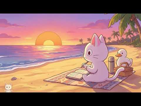 Lofi Piano Music for Study and Work - Relax with My Cat - Beats to relax/study