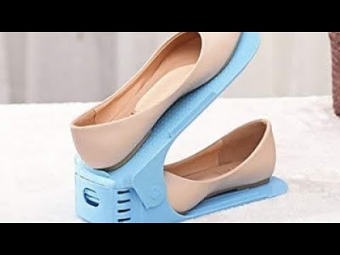 Plastic adjustable shoes slots