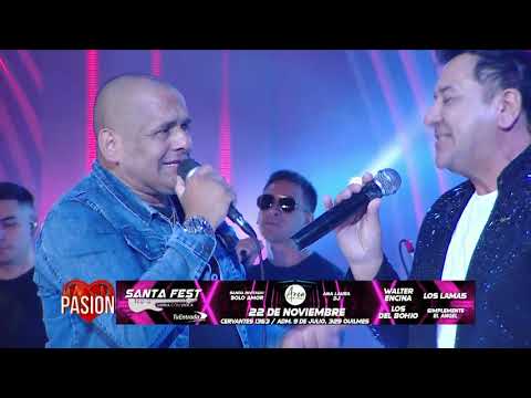 Walter encina ft Simplemente el ángel en vivo en Pasion de Sábado 18 10 2025