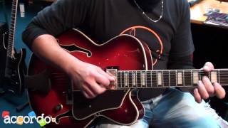 Video thumbnail for Second Hand Guitars 35 - Ibanez AFJ81 Mogar by accordoTV