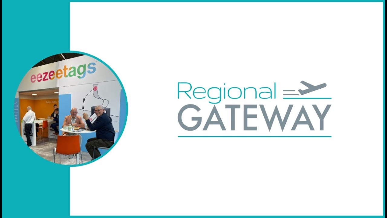 Regional Gateway visits eezeetags at Passenger Terminal Expo 2023.