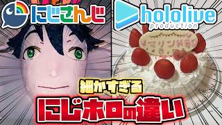 🌈【にじホロ違いシリーズ】細かすぎるにじさんじとホロライブの違いpart4【剣持刀也/兎田ぺこら/町田ちま/戌神ころね/葛葉/星街すいせい/鈴原るる/儒烏風亭らでん/不破湊/宝鐘マリン】