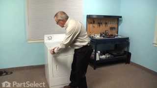 Dryer Repair: Replacing the Drum Support Roller Shaft (Whirlpool Part # W10359270)