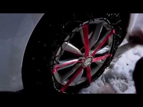 EASY GRIP: Composite Snow Chain fiting - Chaine à neige composite tourisme montage
