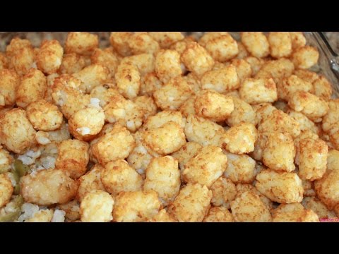 Tater Tot Hot Dish Recipe | Tater Tot Casserole | Episode 37